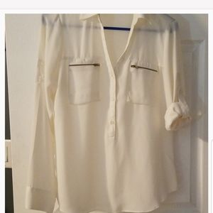 Womens Long or Cuff Sleeve Blouse